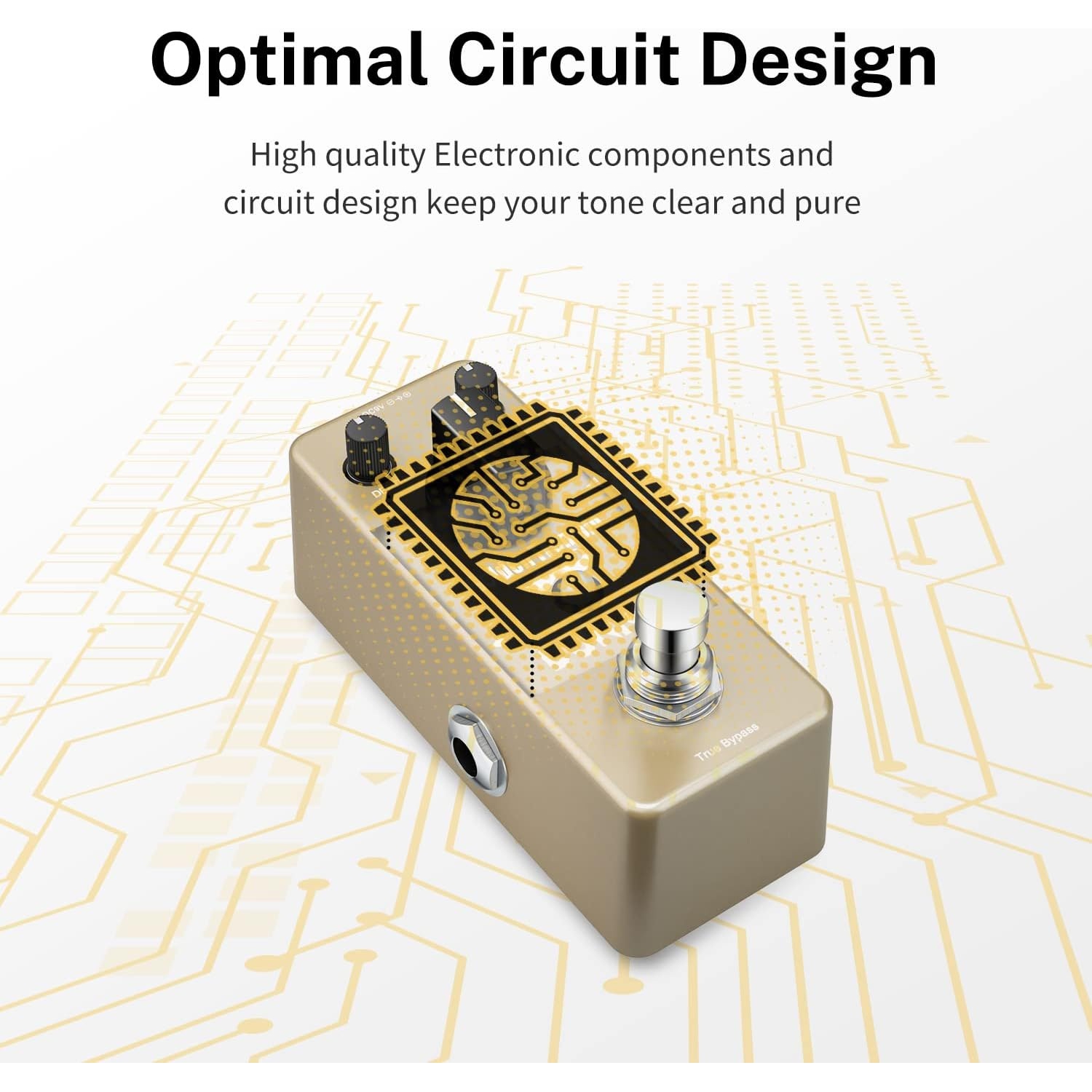 Donner Golden Tremolo Analog Efekt Pedalı 5