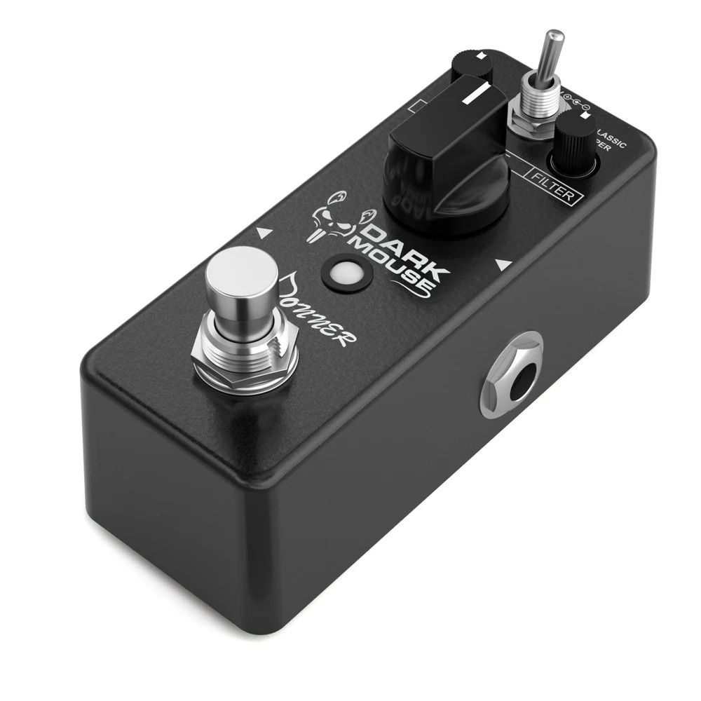Donner Dark Mouse Distortion Pedal (Siyah) 4