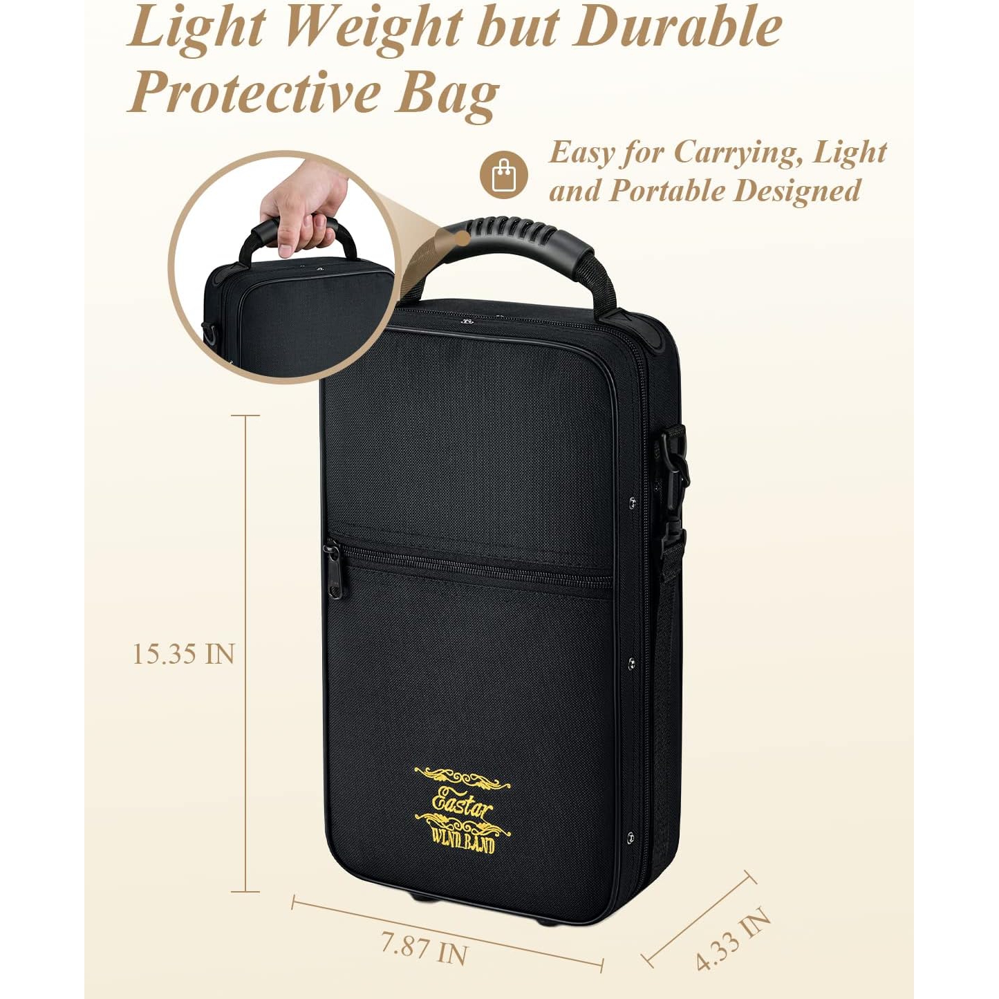 Eastar ECL-400 Black Ebonite Si Bemol Klarnet 6