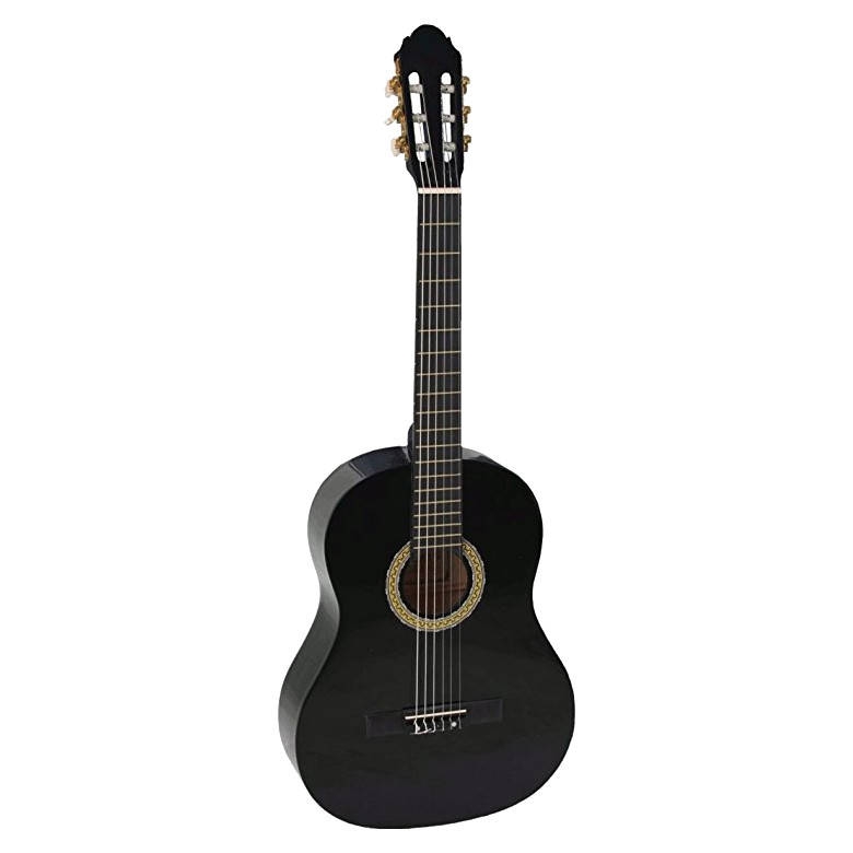 Toledo LC-3600BK 3/4 Klasik Gitar (Siyah) 1