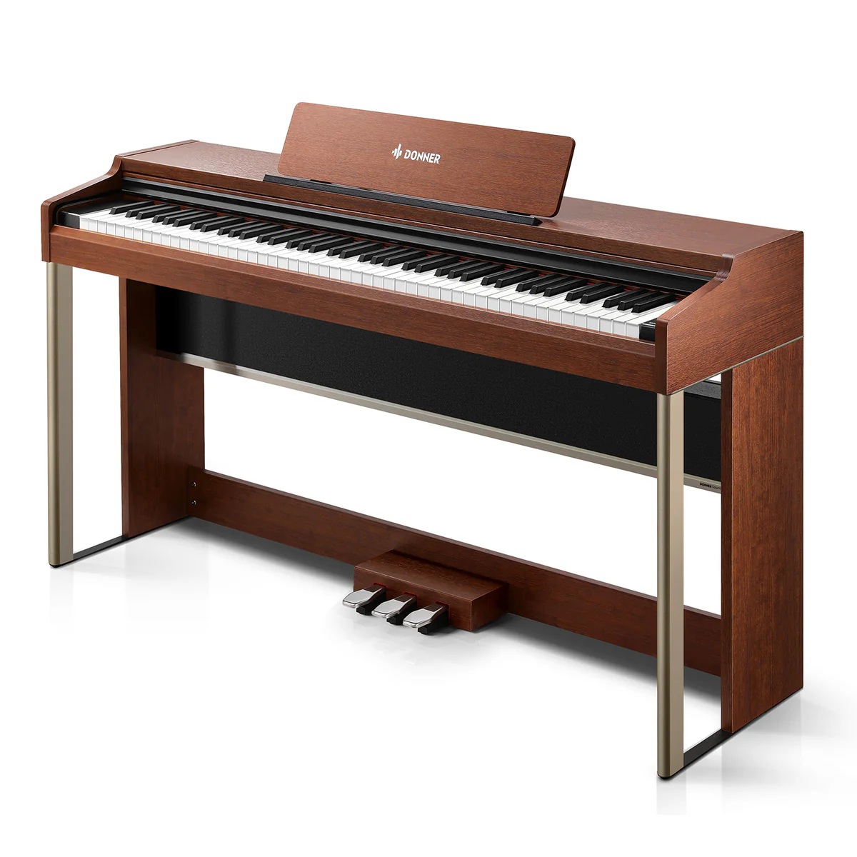Donner DDP-200 Pro Dijital Piyano (Kahverengi) 2