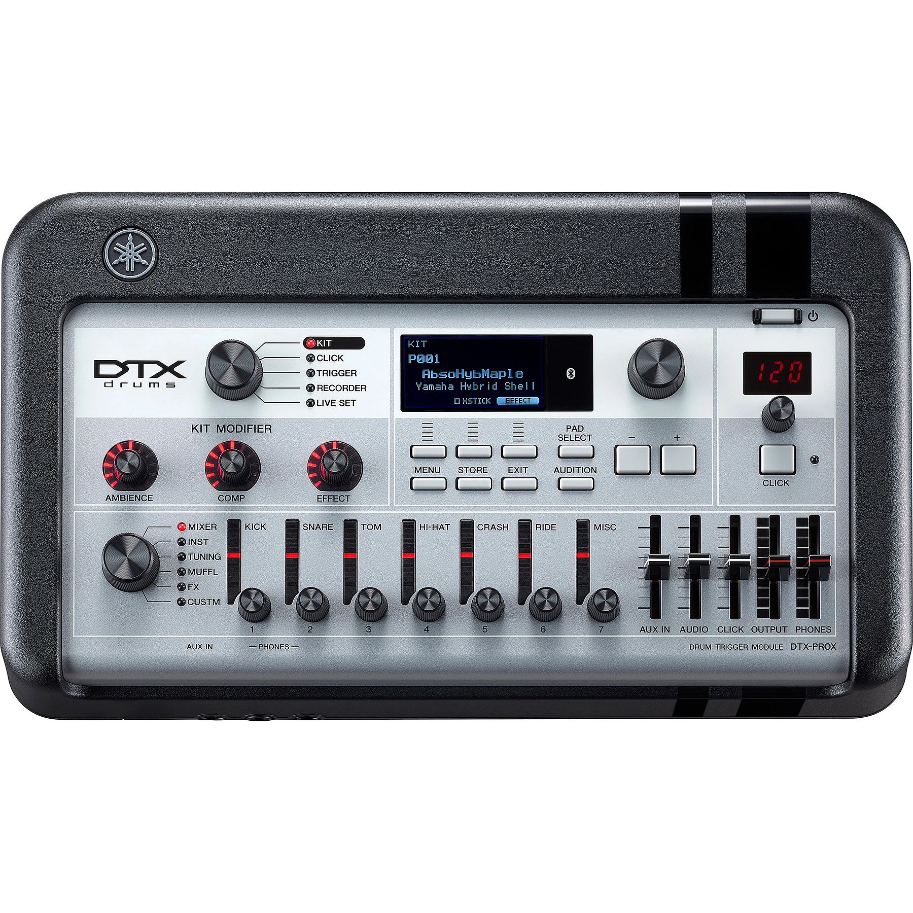 Yamaha DTX10KMBF Elektro Davul (Black Forest) 8