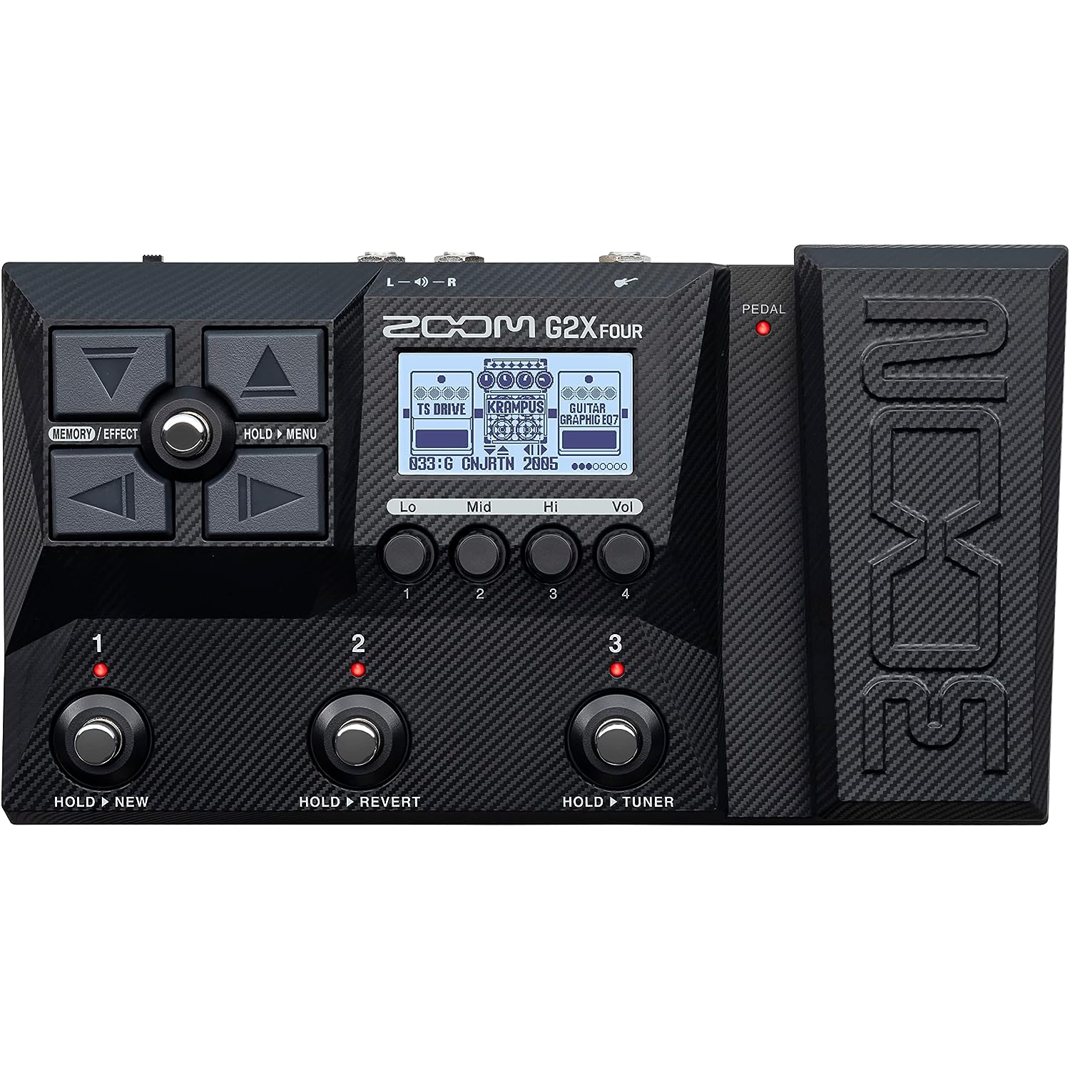 Zoom G2X Four Multi-Efekt Prosesör (Expression Pedal) 1