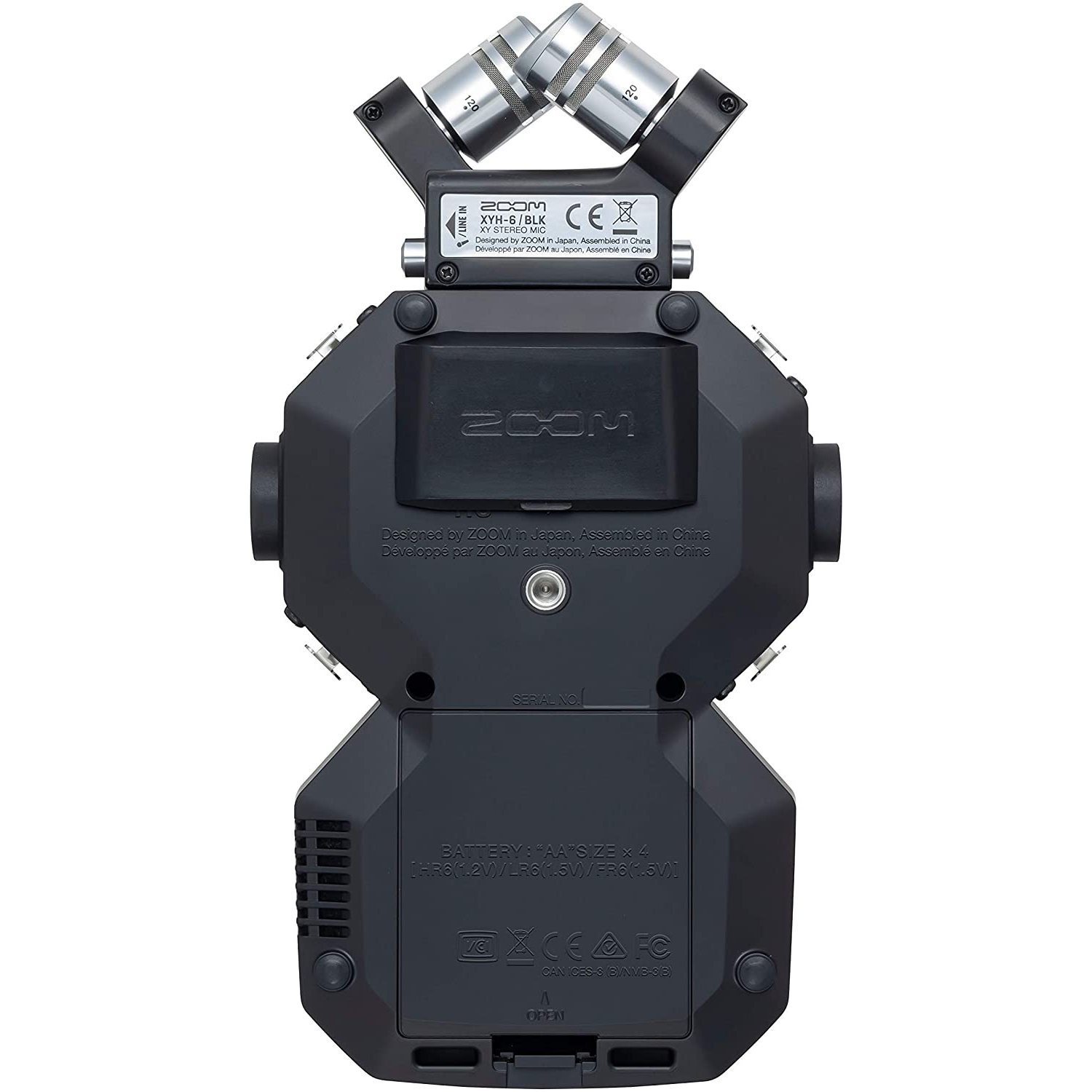 Zoom H8 Ses Kayıt Cihazı (Siyah) 6