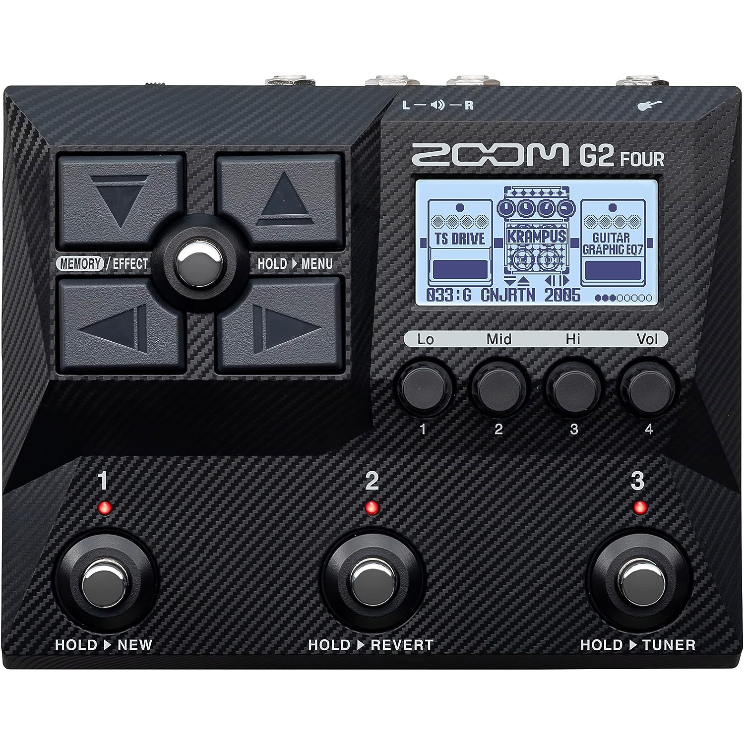 Zoom G2 Four Multi-Efekt Processor Pedal 1