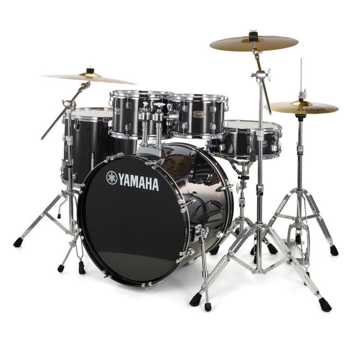Yamaha Rydeen 20" Akustik Davul (Black Glitter) 1