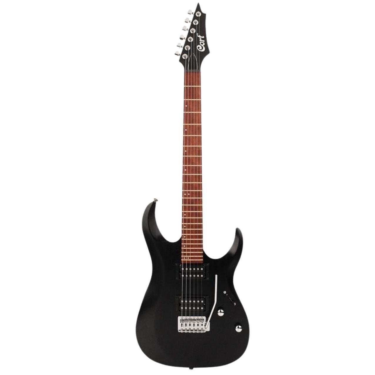 CORT X100 OPBK ELEKTRO GİTAR, OPEN PORE BLACK, (H-H) 3
