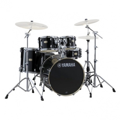 Yamaha Stage Custom Birch 20" Davul Seti (Raven Black) 1