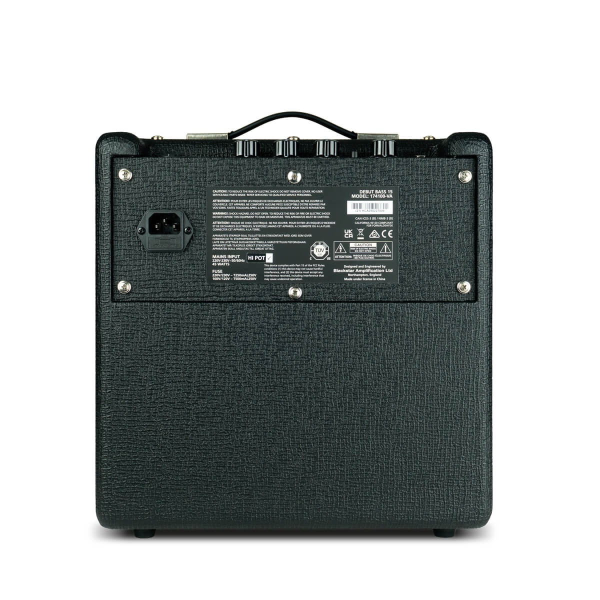 Blackstar Debut Bass 15 1x6.5" Bas Gitar Kombo Amfi 4