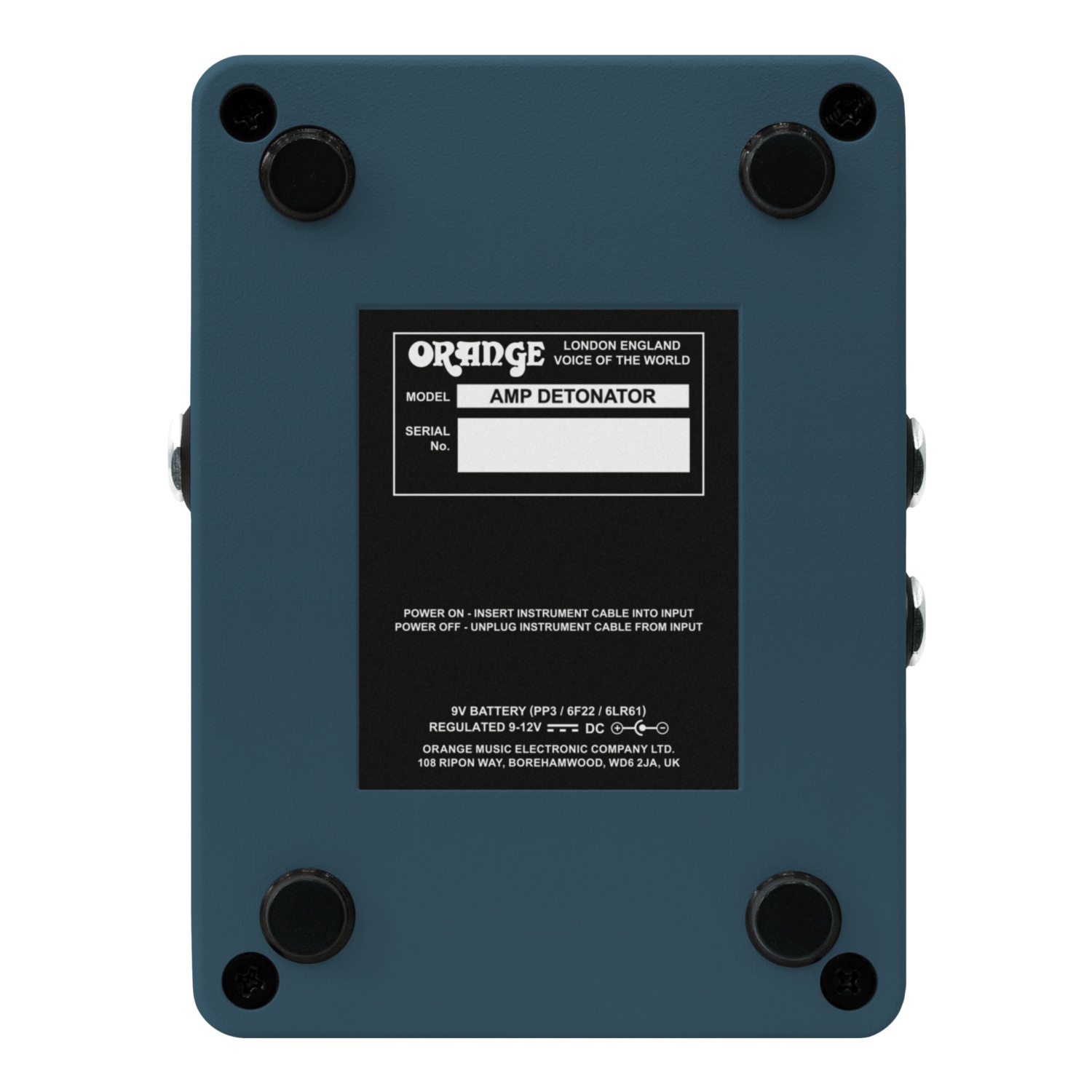 Orange Amp Detonator Buffered A/B/Y Switcher Pedal 4