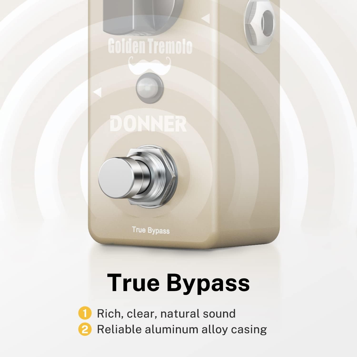 Donner Golden Tremolo Analog Efekt Pedalı 4