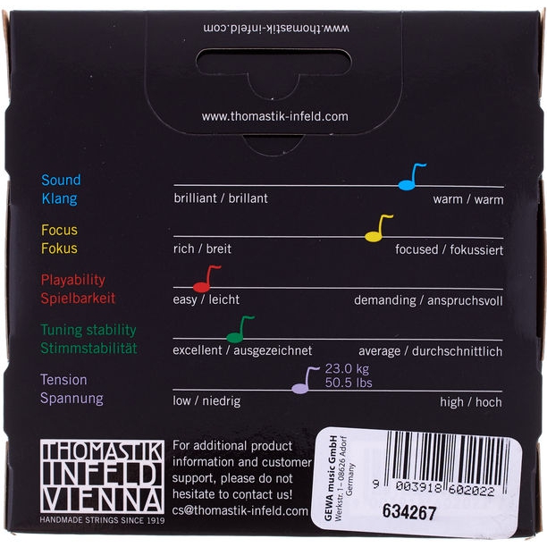 Thomastik Infeld VIS100 Vision Solo Keman Teli 2
