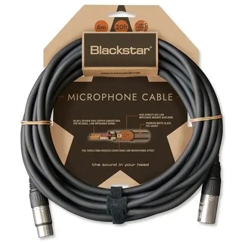 Blackstar F/M XLR Mikrofon Kablosu (6 m) 1