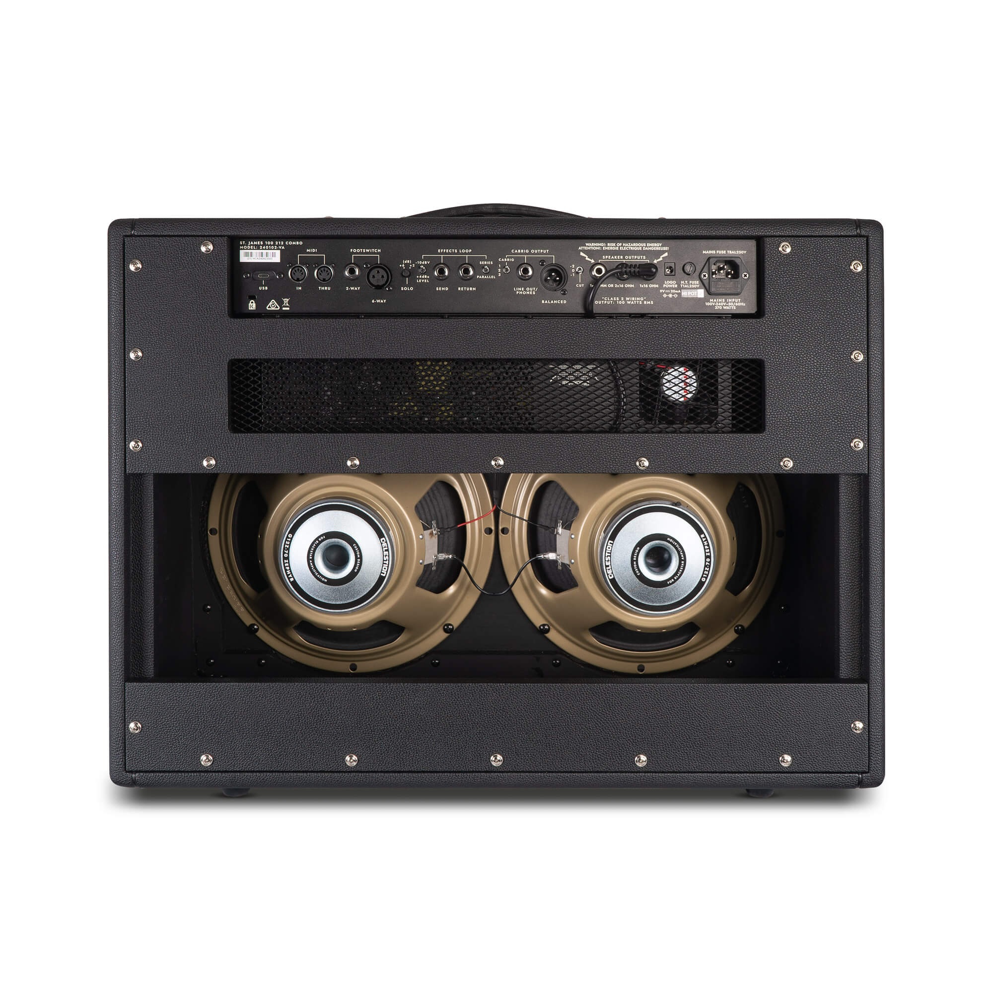Blackstar St James 100 Watt 2×12 Kombo Elektro Gitar Amfi 4