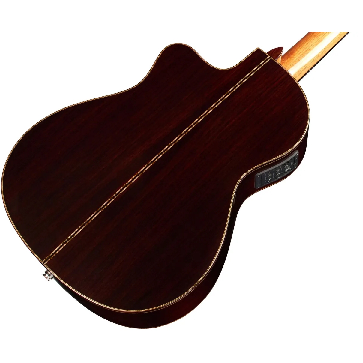 Cordoba Fusion 12 Rose II Elektro Klasik Gitar (Natural) 2
