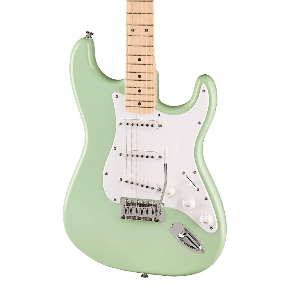 Squier FSR Sonic Stratocaster Akçaağaç Klavye WPG Surf Green Elektro Gitar 3