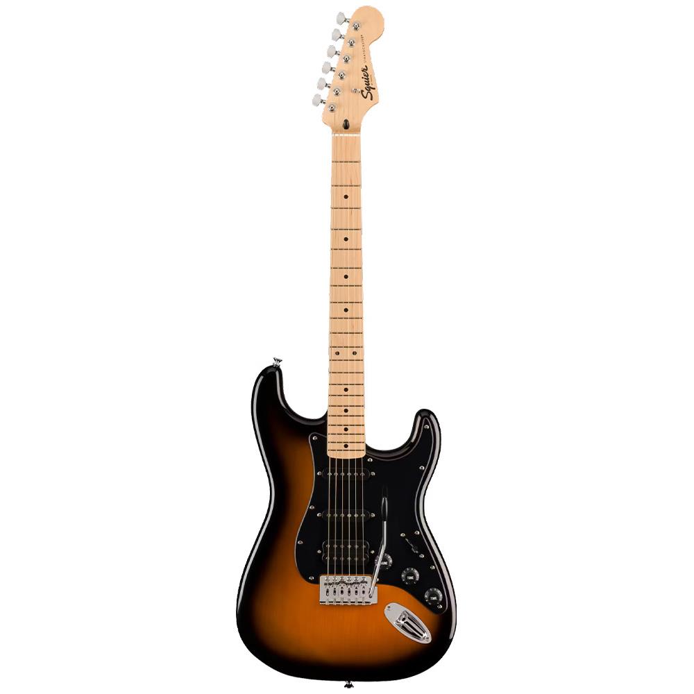 Squier FSR Sonic Stratocaster HSS Akçaağaç Klavye BPG 2 Ton Sunburst Elektro Gitar 1