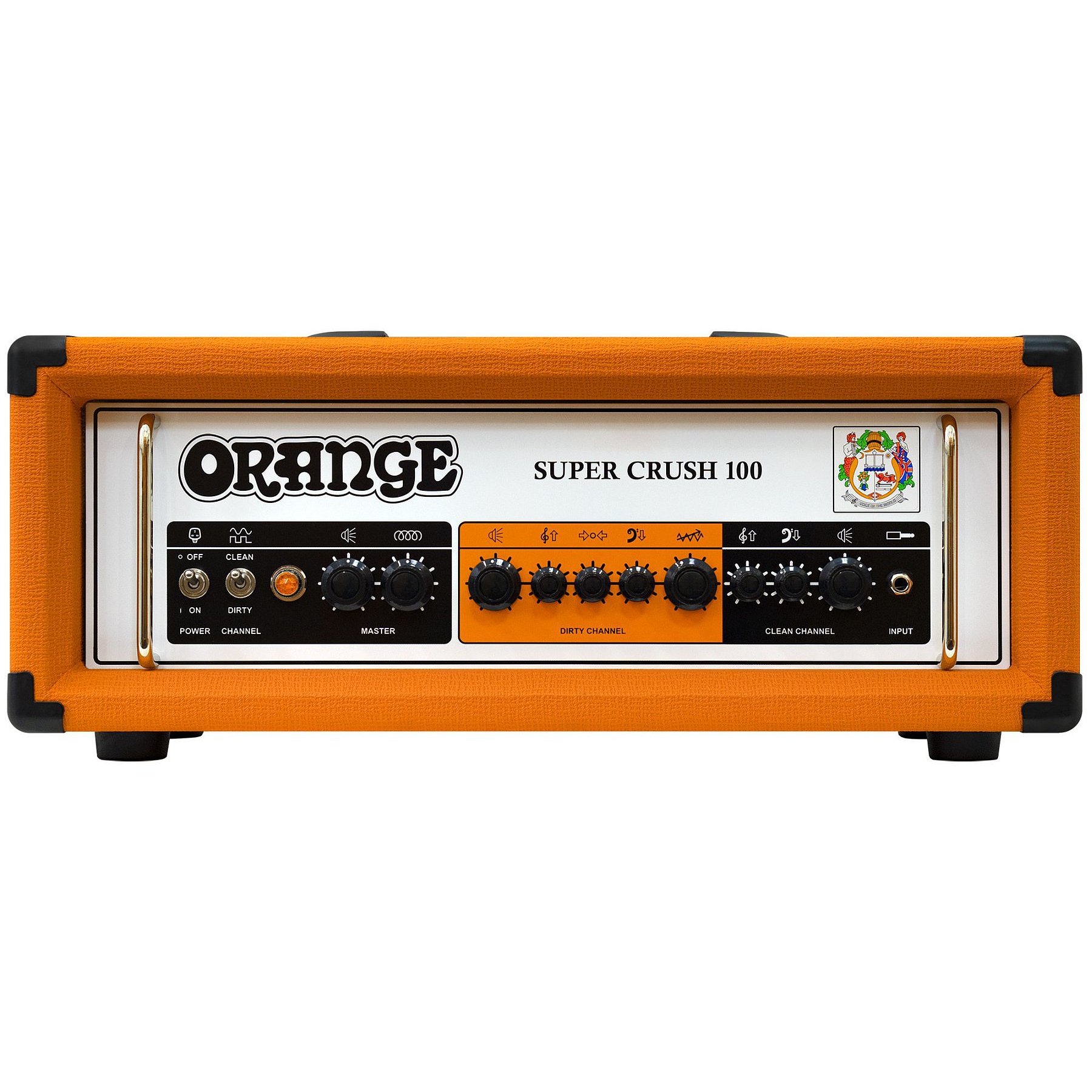 Orange Super Crush 100 100-Watt Kafa Amfi (Orange) 1