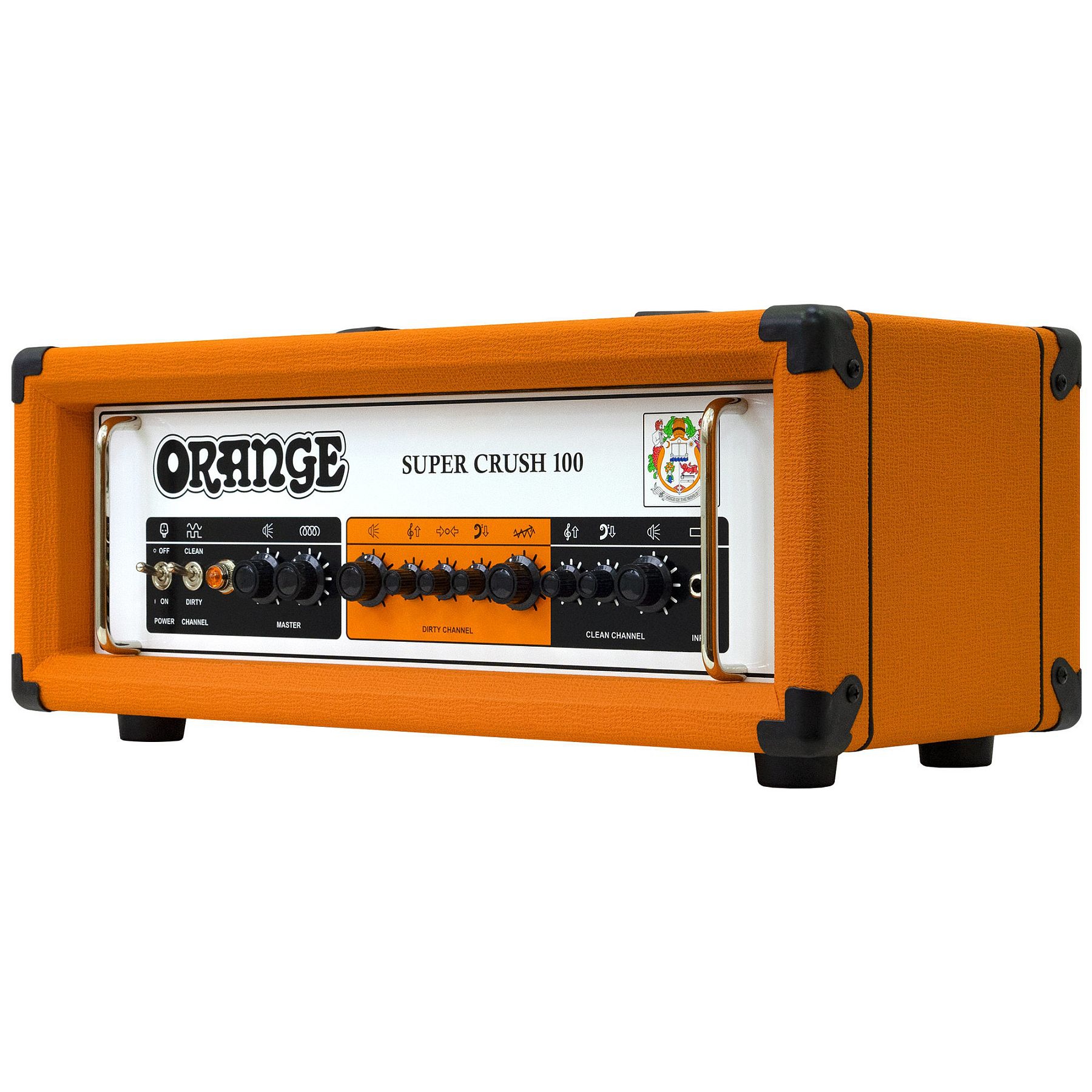 Orange Super Crush 100 100-Watt Kafa Amfi (Orange) 2