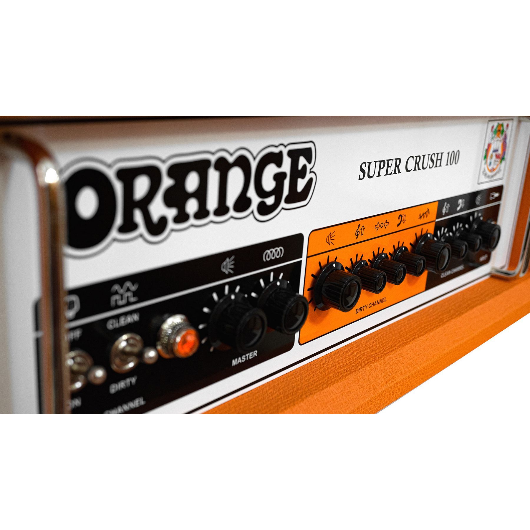 Orange Super Crush 100 100-Watt Kafa Amfi (Orange) 5