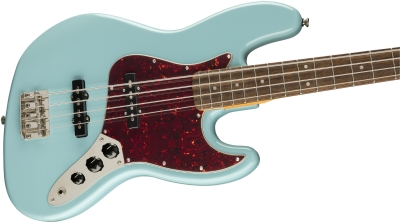 Squier Classic Vibe 60s Jazz Bass Laurel Klavye Daphne Blue Bas Gitar 3