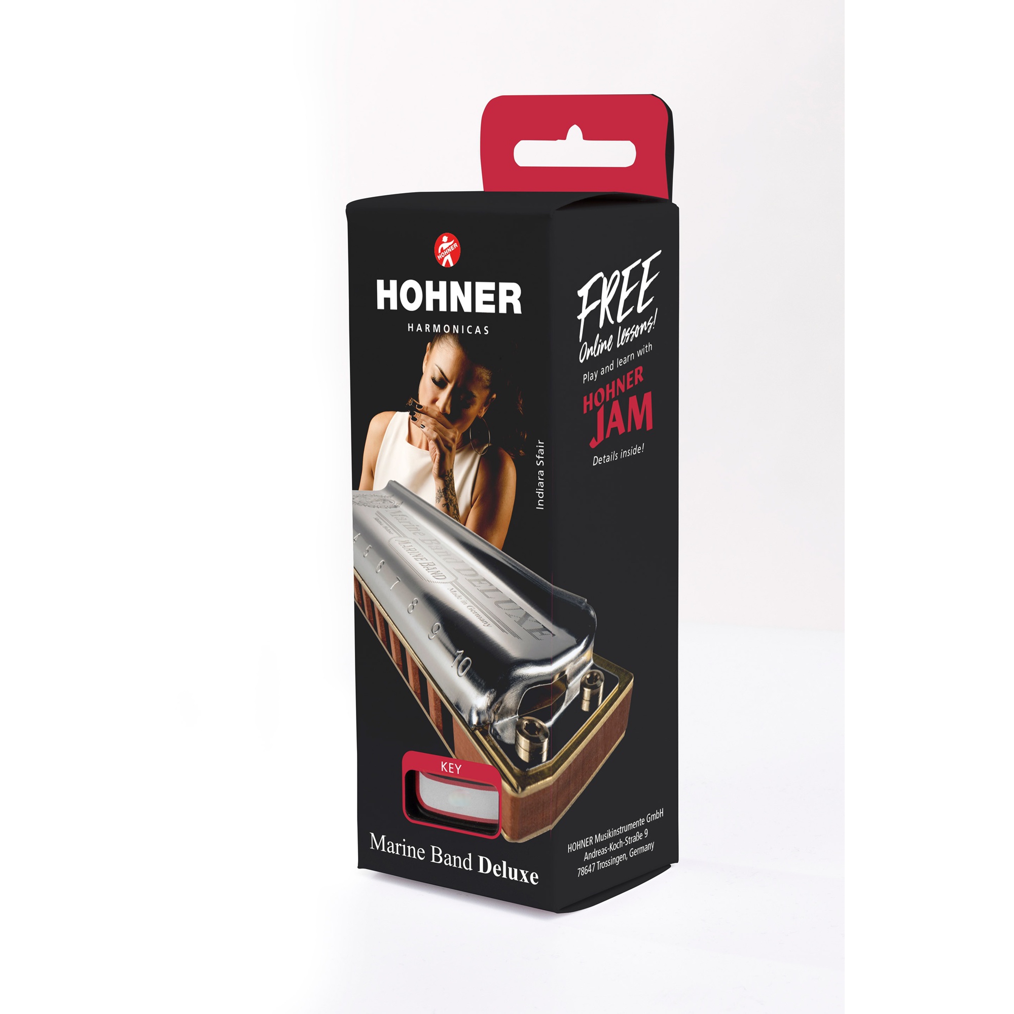 Hohner Marine Band Deluxe Do Majör Mızıka 10