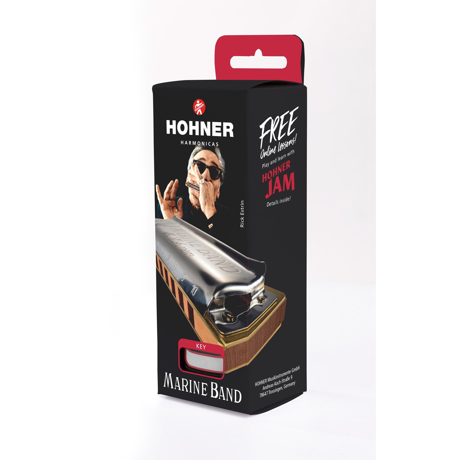 Hohner Marine Band 1896 Si Bemol Minör Mızıka 9