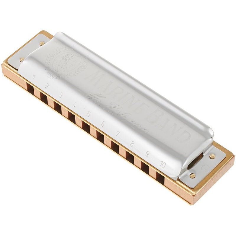 Hohner M364087 364/24 G Marine Band Sol Majör Mızıka 1