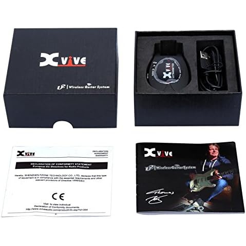 Xvive XV-U2T Kablosuz Gitar Bağlantı Sistemi için Verici - U2 Modeli ile Çalışır 4