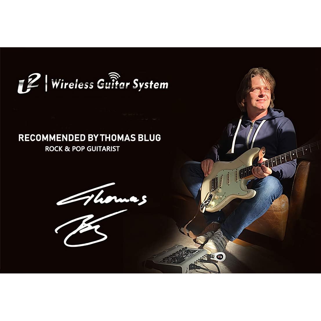 Xvive XV-U2 Kablosuz Gitar Bağlantı Sistemi - Gümüş 4