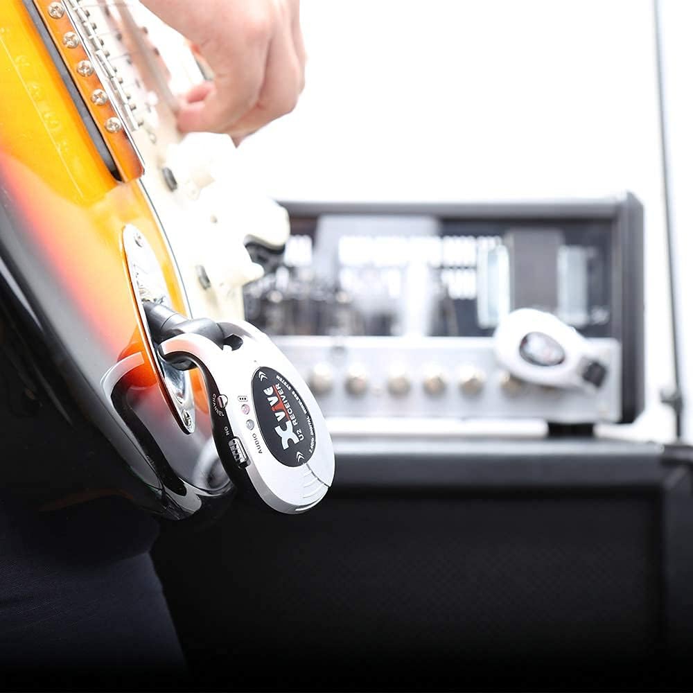 Xvive XV-U2 Kablosuz Gitar Bağlantı Sistemi - Gümüş 6