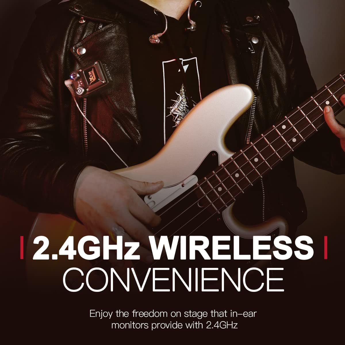 Xvive XV-U4R4 1 Verici + 4 Alıcılı Kablosuz In-ear Monitör Sistemi 3