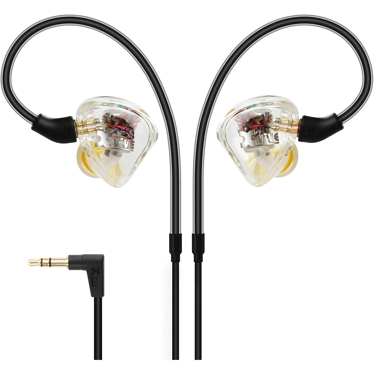 Xvive XV-T9 Çift Balanslı Sürücülü In-ear Monitör Kulaklık - Siyah 3