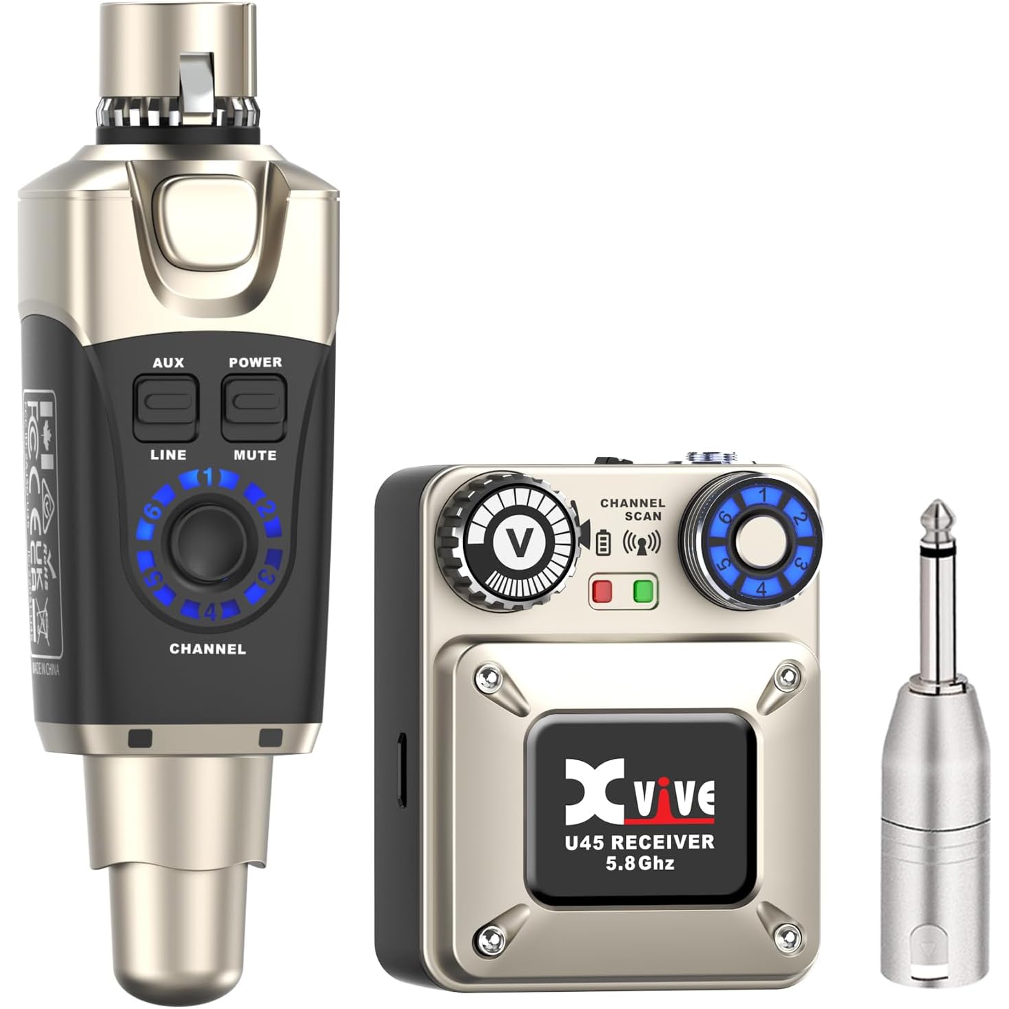 Xvive XV-U45 Kablosuz In-Ear Monitor Sistemi 1