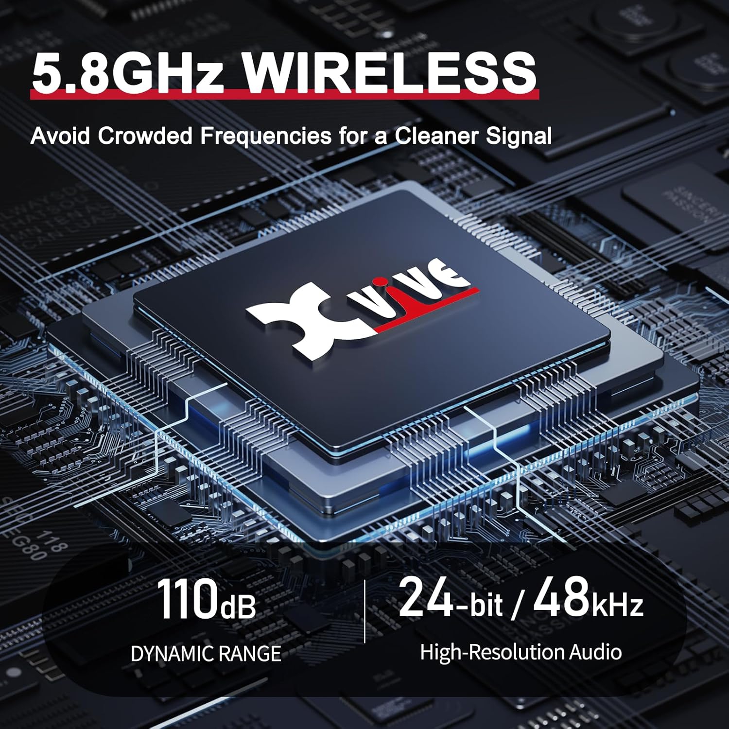 Xvive XV-U45 Kablosuz In-Ear Monitor Sistemi 3