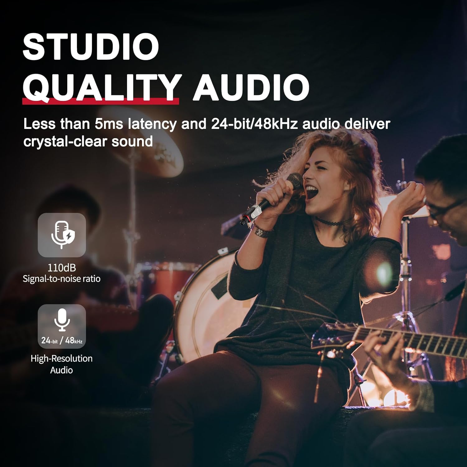 Xvive XV-U35 5.8Ghz Kablosuz Mikrofon Sistemi 5