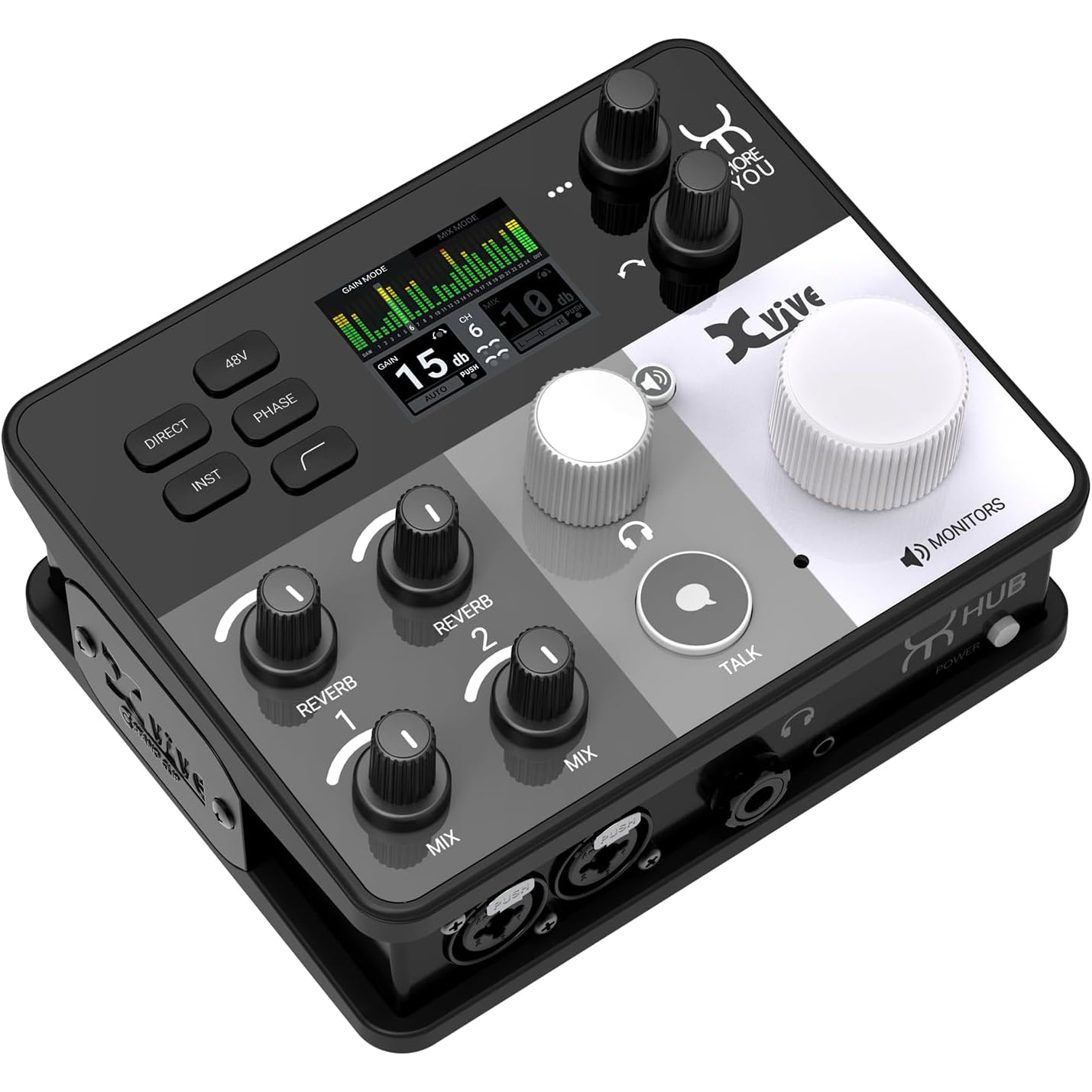 Xvive More You Hub 2 Girişli USB Ses Kartı 2