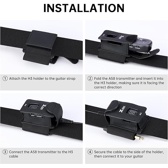 Xvive XV-H3 A58 Transmitter için Taşıma Kılıfı 4