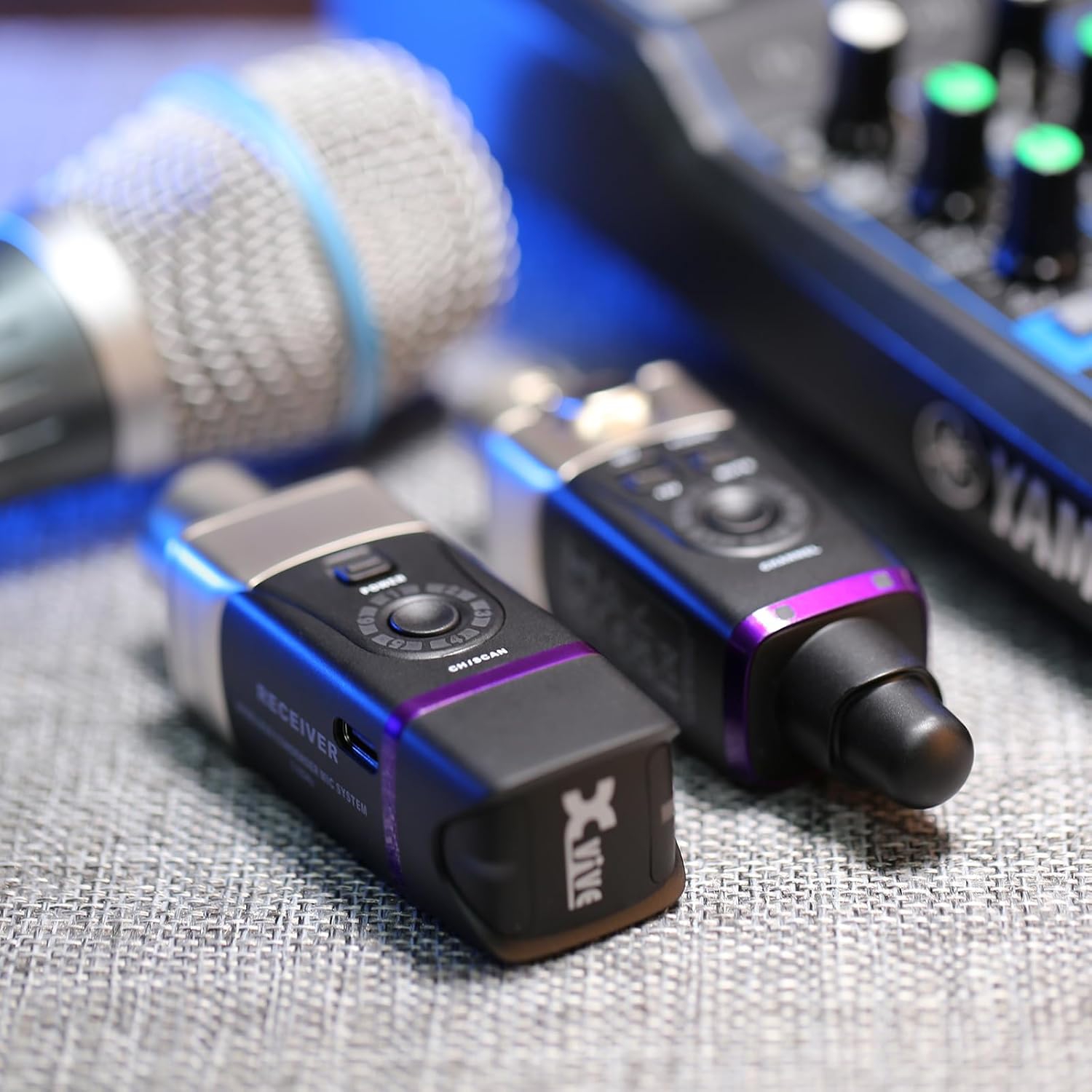 Xvive XV-U35C Kondenser Mikrofonlar için 5.8Ghz Kablosuz Bağlantı Sistemi 9