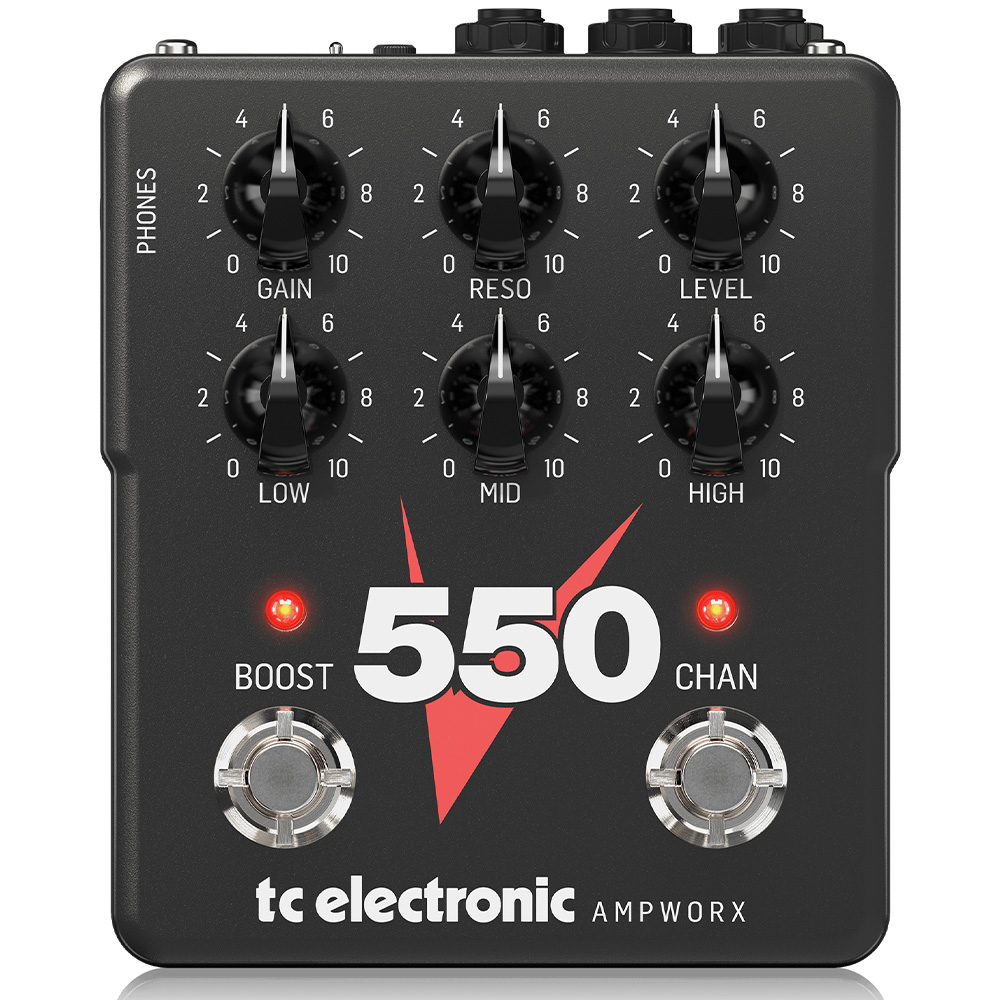 TC Electronic V550 PREAMP Pedalı 1