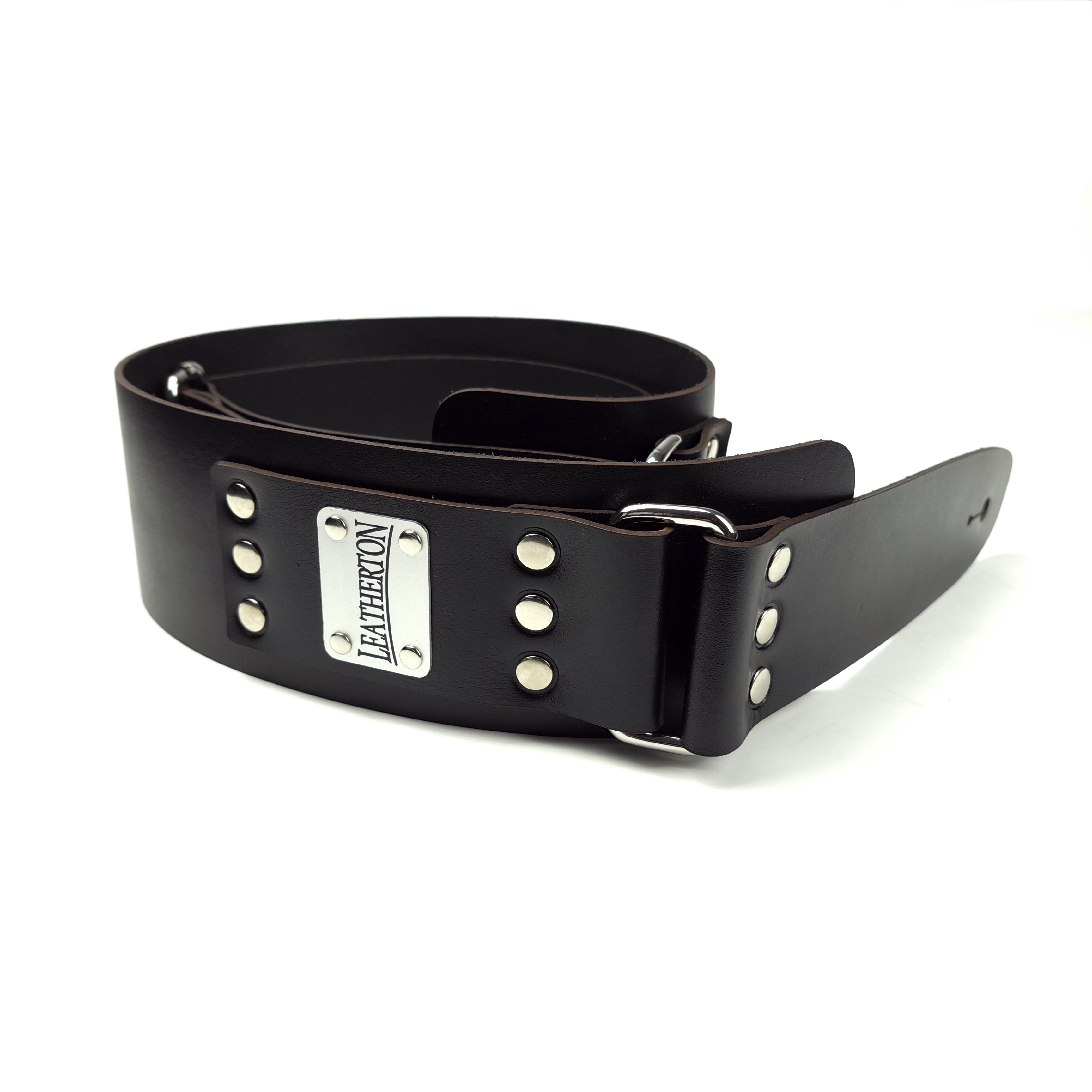 Leatherton LT Loader Hakiki Deri Gitar Askısı (Siyah) 3