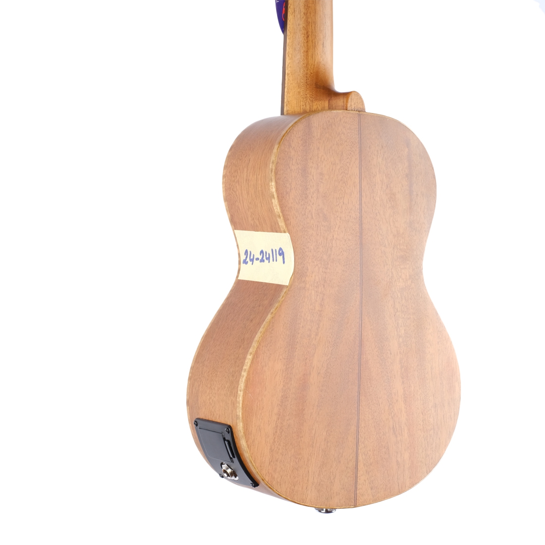 [Outlet] Mahalo MM2E All Solid Elektro Concert Ukulele (Natural) (ol 24-24119) 3