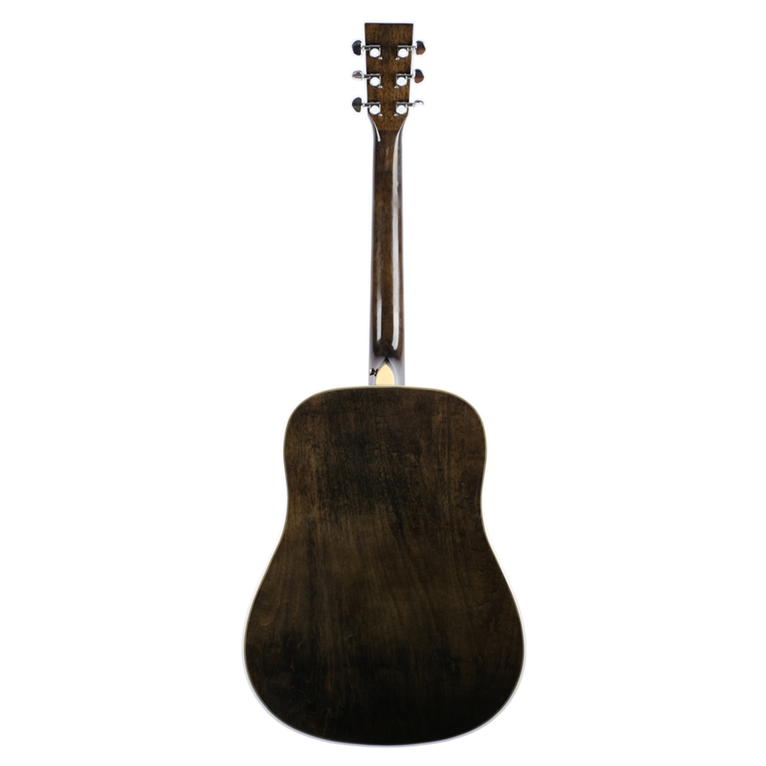 [Outlet] SX SD204GTBK Dreadnought Akustik Gitar (Parlak Natural)(ol 24-24096) 2