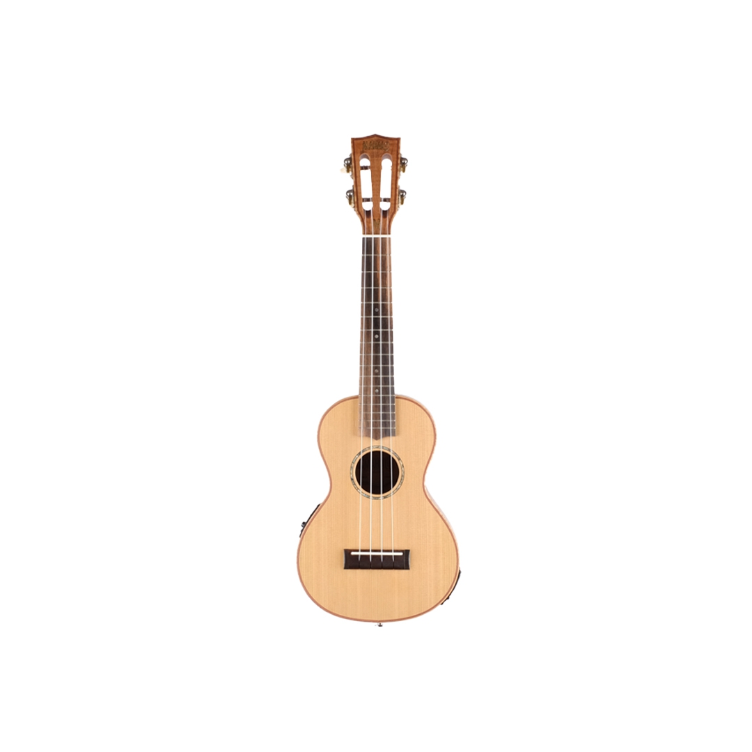 [Outlet] Mahalo MM2E All Solid Elektro Concert Ukulele (Natural)(ol 24-24083) 1
