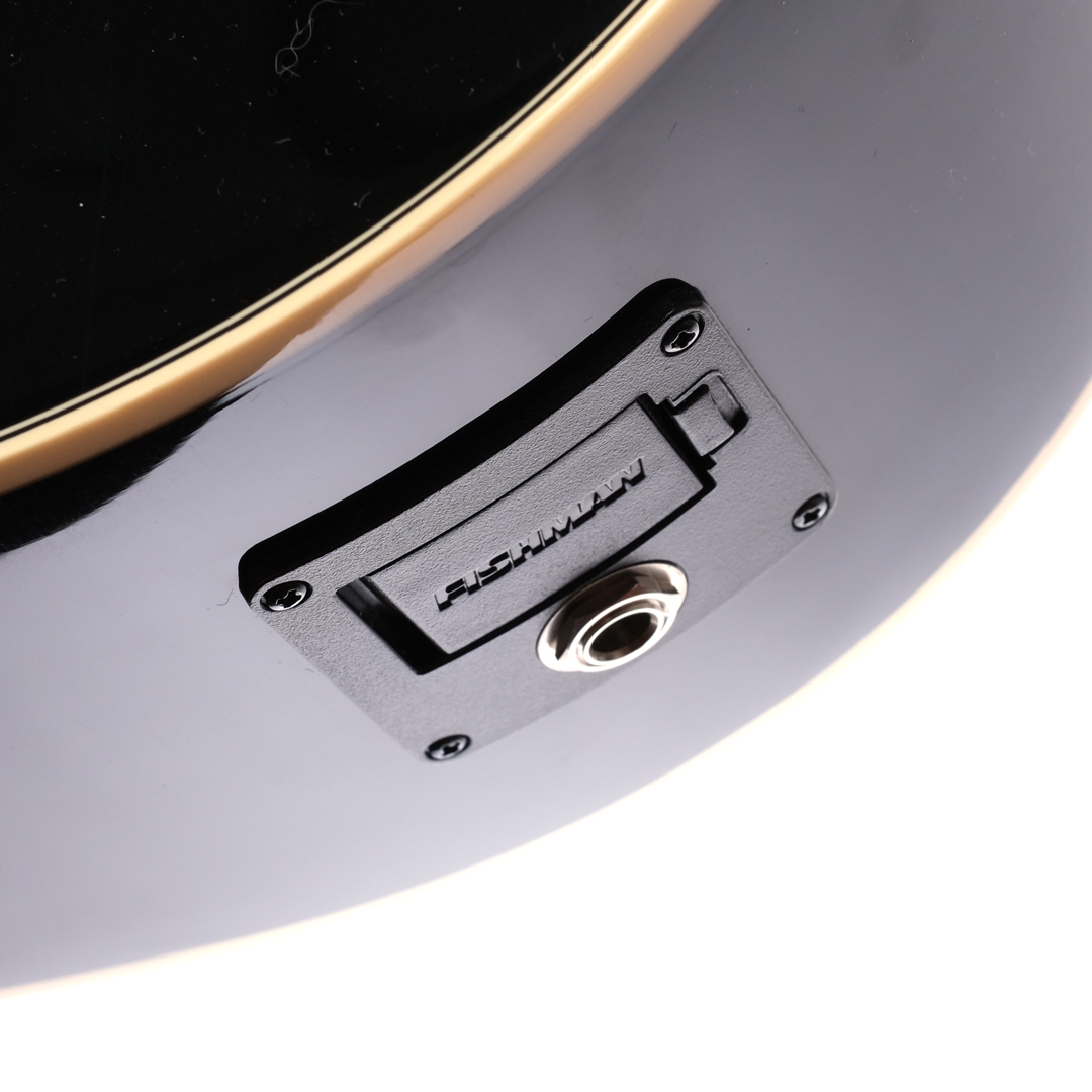 [Outlet] Epiphone J-45EC Studio - Solid Top Fishman Presys-II Elektro Akustik Gitar (Ebony) (OL 23-23112) 3