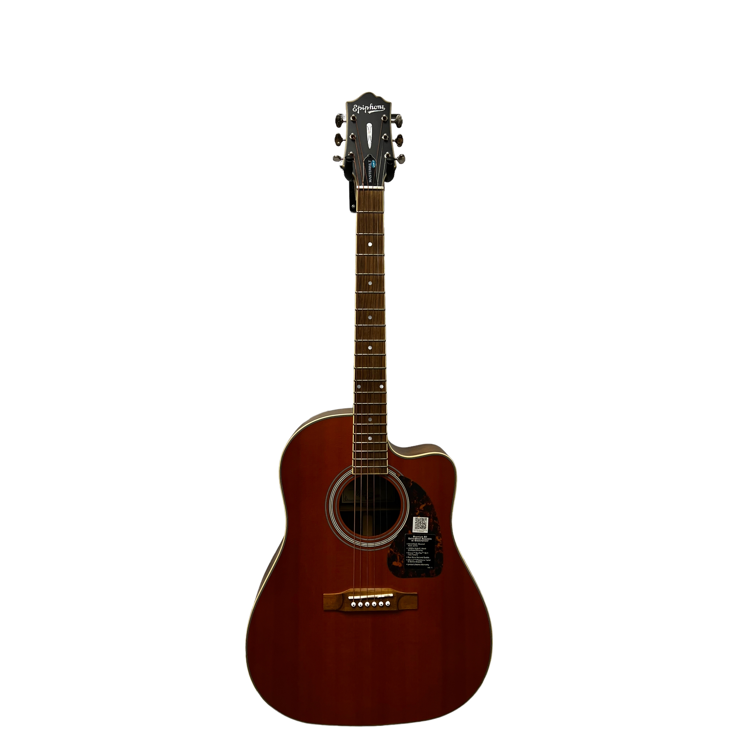 [Outlet] Epiphone Masterbilt AJ-500RCE Elektro Akustik Gitar (Natural) 1