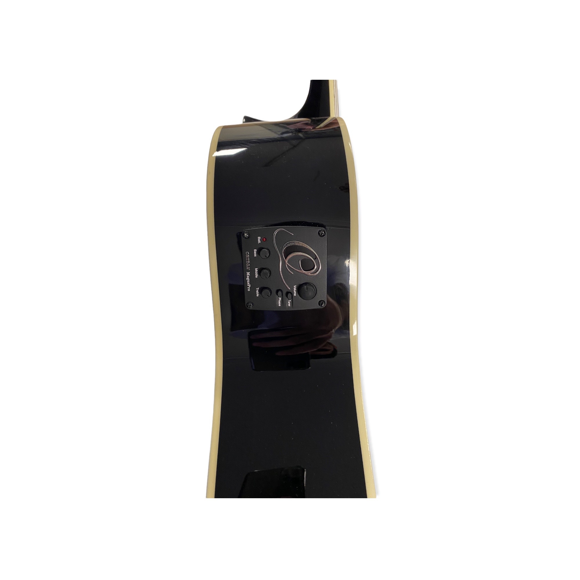 [Outlet] Ortega RCE141BK Elektro Klasik Gitar (Siyah) (22-414) 2