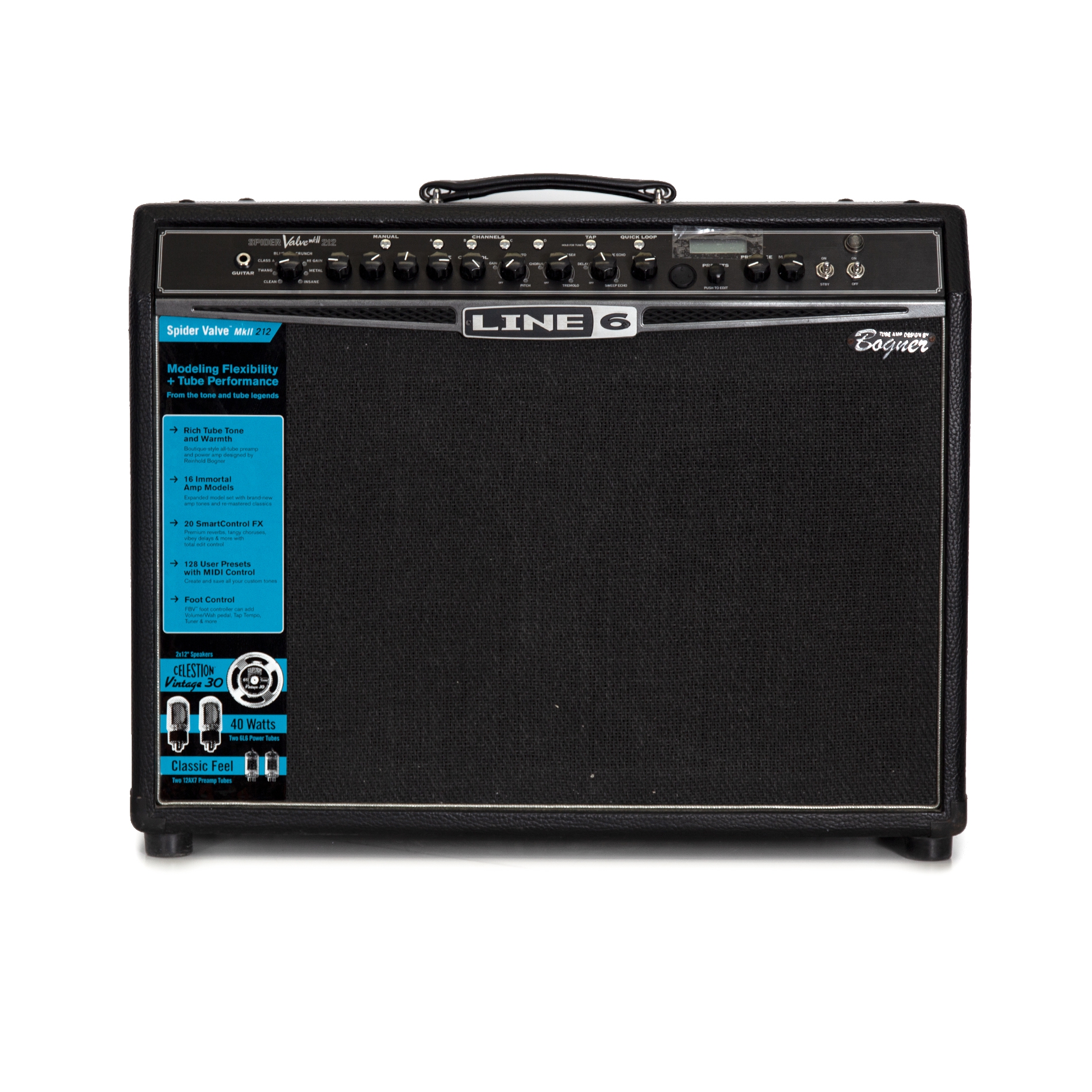 [Outlet] Line 6 Spider MKII 212 Kombo Elektro Gitar Amfi 1