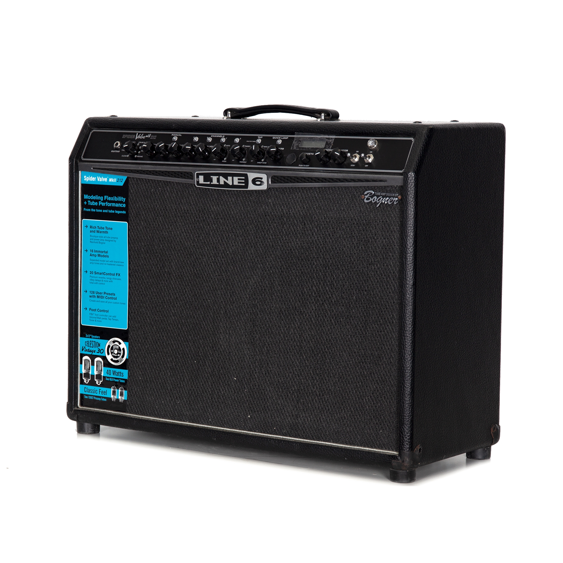 [Outlet] Line 6 Spider MKII 212 Kombo Elektro Gitar Amfi 2