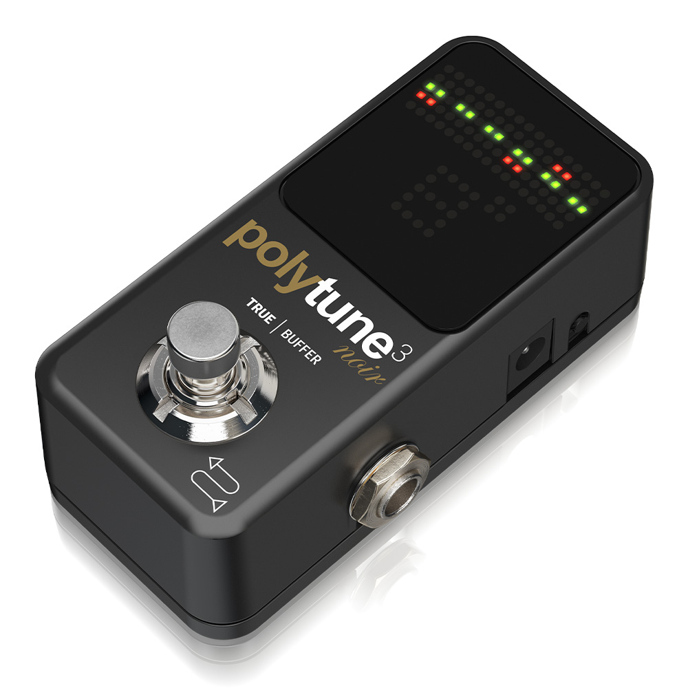 TC Electronic POLYTUNE 3 NOIR Tiny Polyphonic Tuner 3